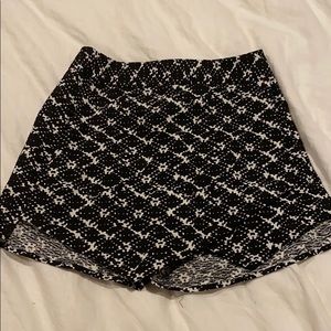 aqua asymmetrical skort
